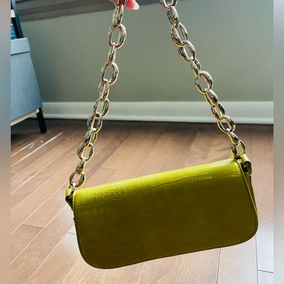 Zara Handbags - Zara -Neon Green bag